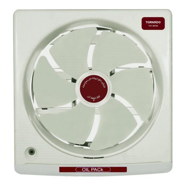 شفاط مطبخ تورنيدو 30 سم كريمي × بني TVH-30CN